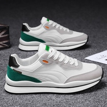 2022 new spring thin models casual sports mens shoes Little white Agan Chaugan shoes students teenagers running online shoes