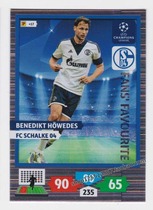Panini 2013-2014 Champions League star KF Hvedis Schalke 04 314 #