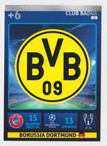 PANINI PANINI 2014-2015 CHAMPIONS LEAGUE STAR Card logo BORUSSIA DORTMUND # 012