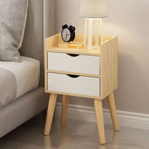 Simple bedside table rack bedroom storage simple modern Nordic small bedside cabinet locker small table