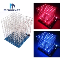 3D8 light cube DIY kit (573 2803 5 a60s2)8*8*8 light cube kit send data