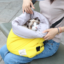  Cat bag going out convenient shoulder bag Cat messenger bag Small dog shopping backpack Cat cage Pet travel supplies