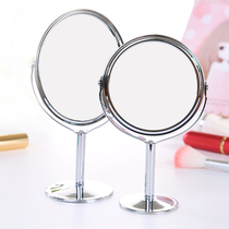Portable Desktop Rotary Beauty Mirror Small bifacial enlarged Princess Mirrors Cosmetic Mirror Cosmetic Mirror High Definition Dresser