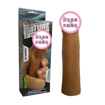 Liquid silicone mace braces long thick penis covers for men wear couples sex toys Crystal penis glans soft