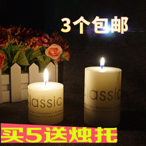 Classic classic scented candles Romantic wedding birthday Home European style big column smoke-free wax to taste smoking