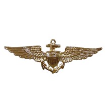 American production imported Naval Aviator Insignia certified metal badge qualified pilot