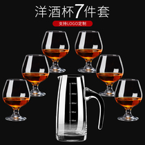 FM creative European wine glasses home 6 crystal glass brandy cups wine glasses whisky wine glasses