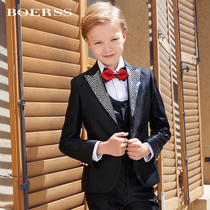 BOERSS boys suit suit suit children French court dress baby fashion model catwalk handsome costume