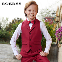 BOERSS childrens dress vest suit boys suit jacket