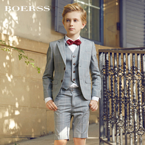 BOERSS English boy suit suit suit childrens small suit performance handsome baby baby dress suit
