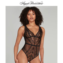 (2 pieces 8 discount) LENI lace one-piece clothes AgentProvocateur Sexy thin yarn Nelap AP lingerie