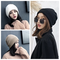  Japanese face-showing small knitted hat pile pile hat wool warm Korean version wild Japanese retro wool hat female autumn and winter