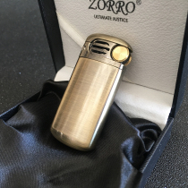 Zorros new Z550 retro trench windproof kerosene lighter body brass to send a full set of consumables mens gifts