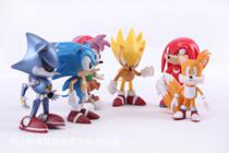 Toy super sonic mouse PSP game 6 hand-made dolls doll ornaments Sonic Sonic anime