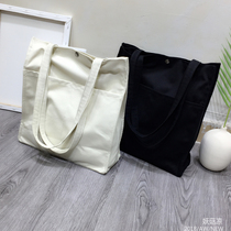 Canvas Bag Woman single shoulder Japan Japan Department Brief about 100 Lap Art Little Freshens 2020 New Package Handout
