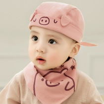  Baby hat spring and autumn thin summer newborn male and female baby pirate hat 3-6-12 months 1-2 years old