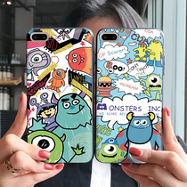 Monster collection ONEplus one plus six mobile phone case 1 6 creative cartoon Little Monster 1 5T silicone frosted one plus five protective set 1 3T men and women tide one plus 6T