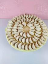 Buns curtain dumpling curtain natural bamboo wood surface round dumpling tray household bamboo green bamboo curtain