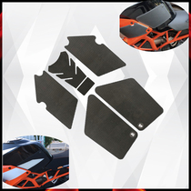  Suitable for KTM locomotive RC390 modification 15 to 21 years Fuel tank racing non-slip stickers fishbone stickers Protective stickers