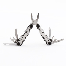 New stainless steel brushed pliers folding multifunctional pliers portable outdoor camping gift combination tool