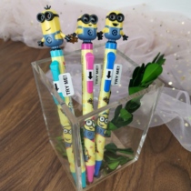 Cute little yellowman qualified Japan limited amount of sakamoto fun doll 0 7mm black ballpoint pen