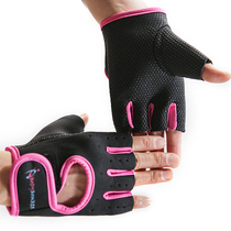 Fitness gloves Mens and womens half-finger strength equipment training gloves Non-slip wrist riding sports gloves AC3-A095