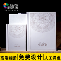 Wedding photo album custom high-end photo studio baby children photo couple Crystal photo album making commemorative book