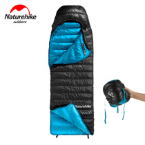 Dudo sleeping bag adult outdoor winter thick warm camping single portable envelope goose down sleeping bag