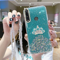 Huawei nova4 mobile phone case VCE-AL00 glitter rhinestone VCE-TL00 into a crystal lanyard nove4 trendsetter vce-aloo fashion new ALOO