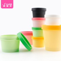 Sub-packed bubble bottle cream lotion empty bottle beauty DIY homemade compressed mask travel portable vial with lid