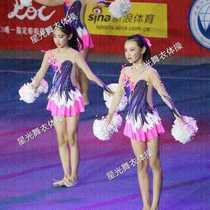 Custom-made new college students aerobics suit Artistic gymnastics suit Stage performance costume Gymnastics competition suit