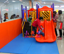 Childrens Paradise 4s store childrens toys indoor and outdoor large slide KFC combination slide early education toys