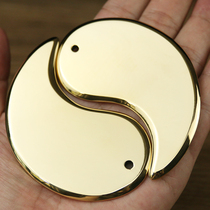 Bronze Beauty Tai Chi Bronze Scraping Plate Pure Copper Dredge Meridians to Meridian Face Neck Back Chest Body General Household Thin