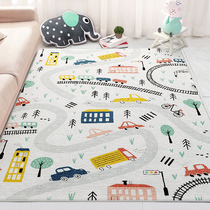 Cartoon childrens carpet living room home room carpet bedroom full of tatami bedside blanket thick crawling mat