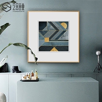 Art House Painting Industry Modern Minimalist Decoration Painting Living Room Restaurant Sofa Background Wall Hanging Painting Hotel Decent Version House Crystal Porcelain Painting