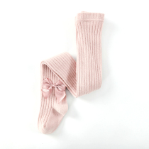 One-piece socks white leggings stretch Princess socks kindergarten black show little girl children pantyhose