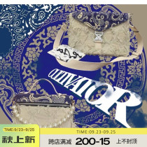 Cultivator original trend National style do old cashew flower texture temperament hair must messenger bag shoulder bag men and women