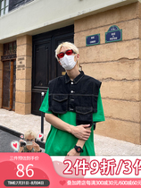 EAHO earthlinghoo 22SS denim tailoring Japan-ROK street loose 100 hitch waistcoat for men and women