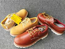 41 42 43 44 yards Goodyear does not open glue leather low-top shoes rhubarb boots outdoor mens leather shoes