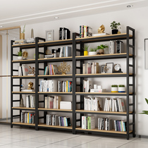 Bookshelf shelf Floor-to-ceiling simple bookcase Household storage rack Shelf display rack Free combination multi-layer storage rack