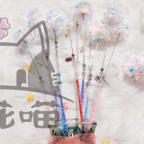 Five Flowers Cat Supplies Meow Original Tease With Cat Sticks Sugar Fruit Color Sound Paper Ball Bell Cat Toy Cute Fairy Teasing Cat Stick
