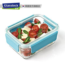 Glasslock Multi-color heat-resistant tempered glass lunch box Microwave oven can be used to seal the lunch box