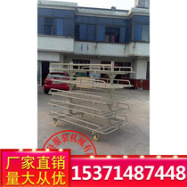 Fabric loose cloth rack storage fabric shelf removable loose cloth car delivery frame car fabric storage shelf