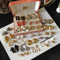 Western Antique Jewelry Vintage Earrings 100 Hitch Elegant Acrylic Summer Trendy Retro Ear Clip 06