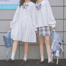 Original Mori tribe bear girl dream baby collar shirt skirt boudoir dress loose skirt 2020 new autumn dress