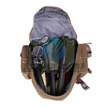 Shoulder geological bag Outdoor sports kit Canvas wear-resistant and strong field expedition collection backpack
