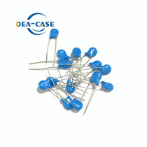 Wankang1kv 103 in-line high voltage porcelain capacitor 10NF 1000V 0 01UF Blue