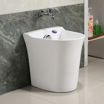 Toilet mop pool Ceramic mop pool Balcony pool Automatic plastic water mop pool Wall mop mop bucket