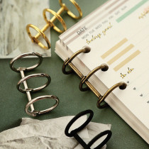  Universal storage ring Bronze notebook iron ring Coil ring Loose-leaf ring Metal buckle binding buckle Binding ring