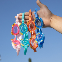 Childrens goggles Waterproof Anti fog HD Boy girl professional 4 diving 6 Big frame 7 Swimming 8 glasses equipment 12 years old